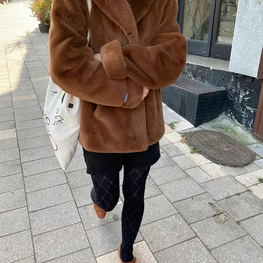 [BUNJANG] Modestmood Teddy Fur / 모데스트무드 테디퍼