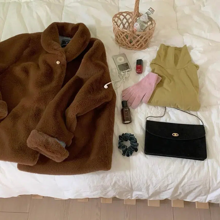 [BUNJANG] Modestmood Teddy Fur / 모데스트무드 테디퍼