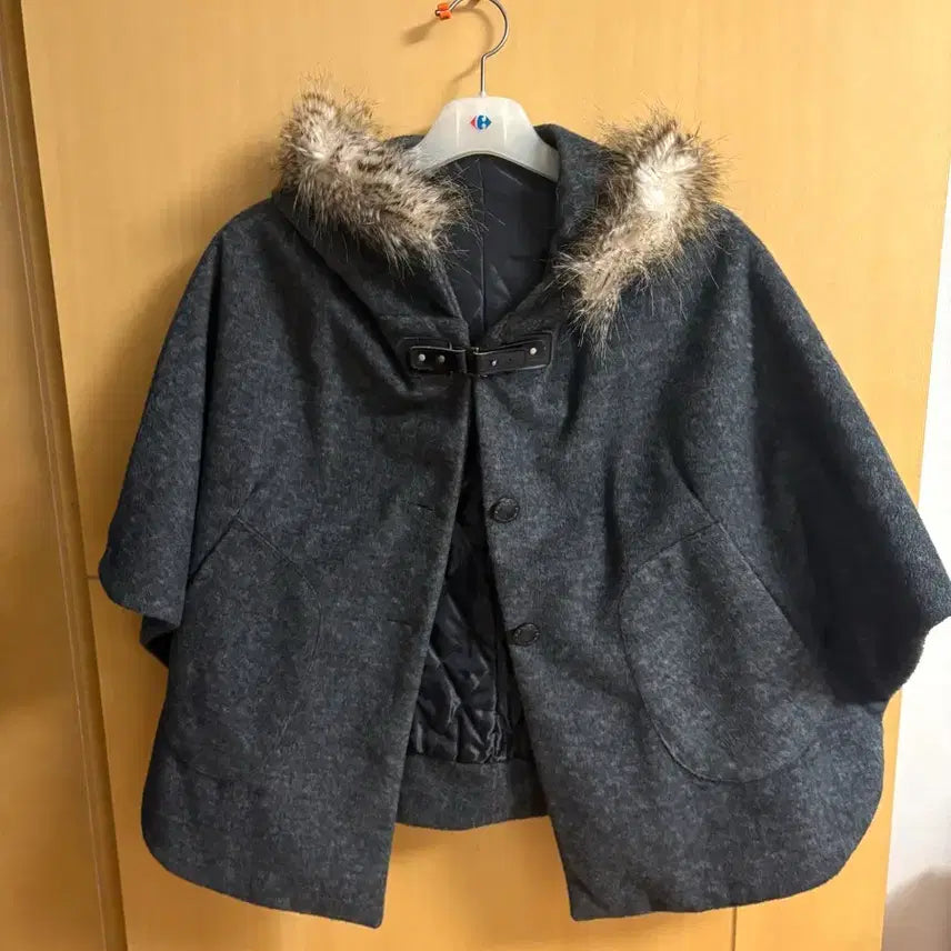 [BUNJANG] Poncho Coat / 판쵸코트