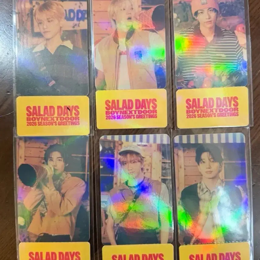 보넥도 하이브 시그 시즌그리팅 팝업 특전 보이넥스트도어 포토 티켓