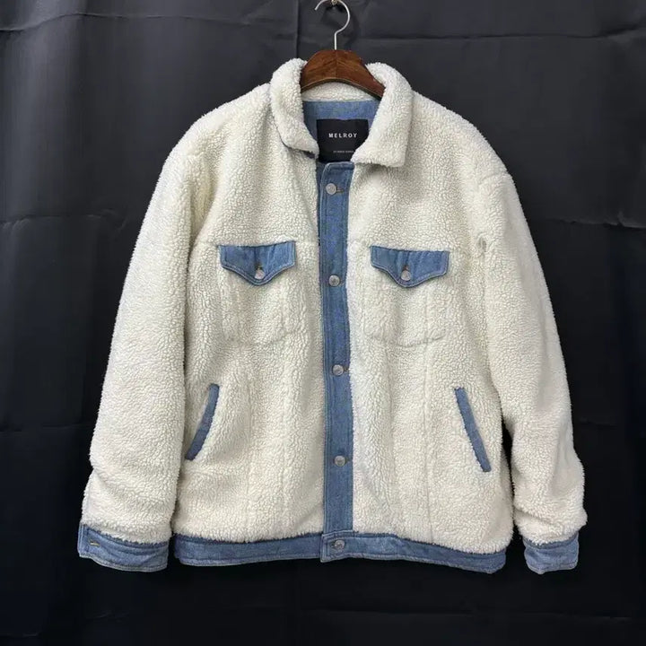 [BUNJANG] Melory Poodle Denim Jacket / <만원빈티지> 최저가 보장!! Melory 뽀글이 데님 자켓 <<