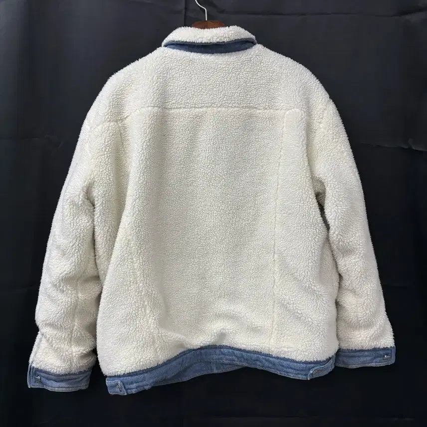 [BUNJANG] Melory Poodle Denim Jacket / <만원빈티지> 최저가 보장!! Melory 뽀글이 데님 자켓 <<