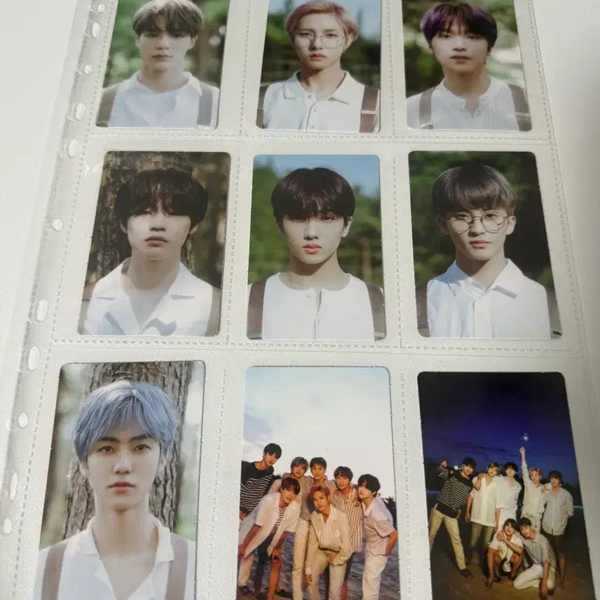 엔시티드림 단체 포토카드 시즌그리팅 포카 제노 지성 마크 런쥔 재민 해찬