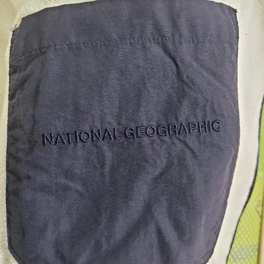 [BUNJANG] National Geographic Men's Fleece Zip-Up Jacket (Size M) / 내셔널지오그래픽 정품 남성 플리스 집업 자켓 M 사이즈(무료배송)
