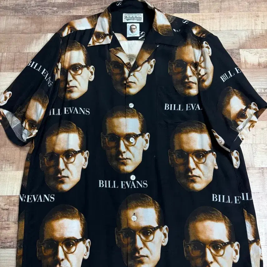 [BUNJANG] [L] Wacko Maria Bill Evans Hawaiian Short Sleeve Shirt / [L] 와코마리아 빌에반스 하와이안 반팔 셔츠