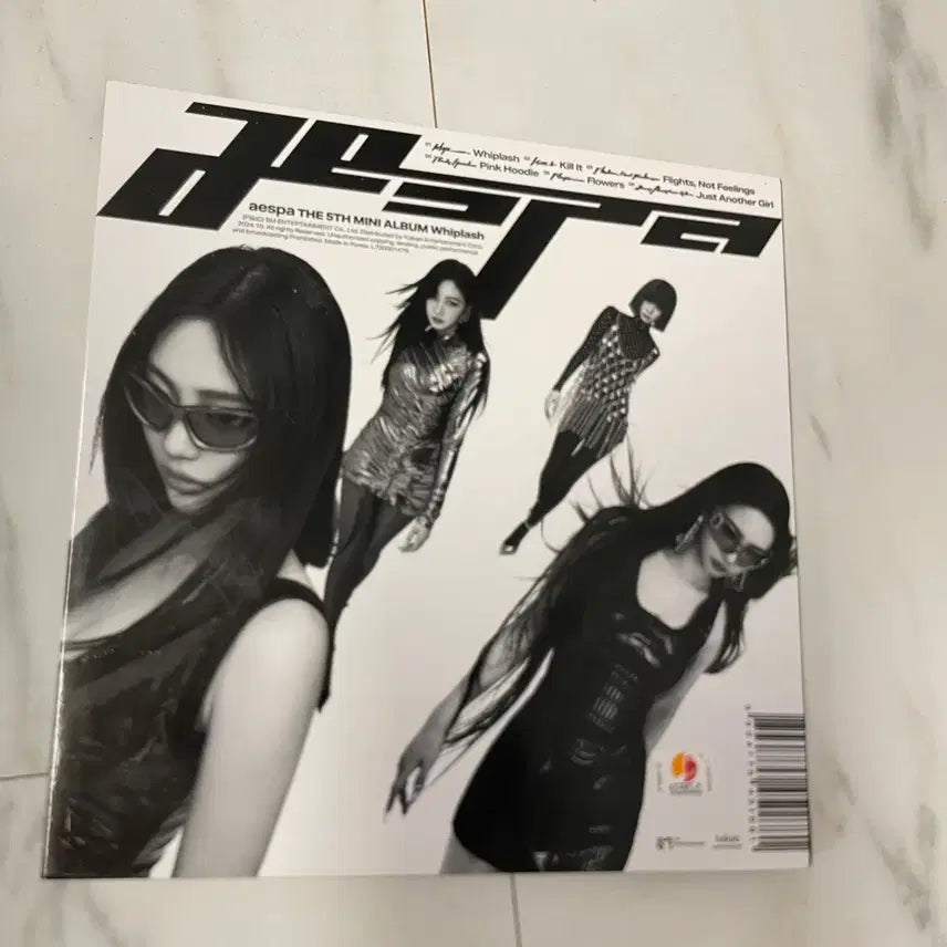 에스파 닝닝 위플래쉬 개봉앨범