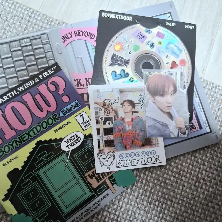 보넥도앨범 스티커ver.  운학세트