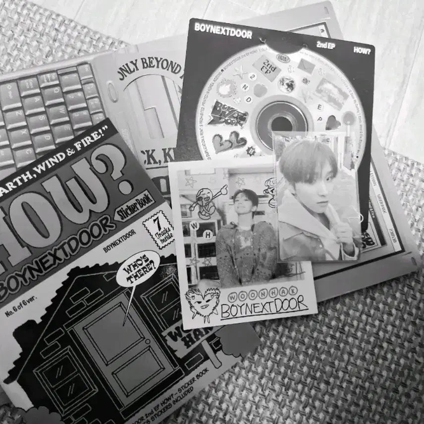 보넥도앨범 스티커ver.  운학세트