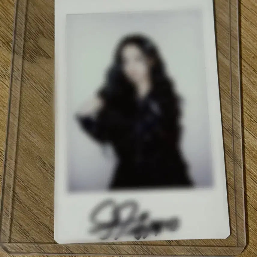 트리플에스 미소녀즈 수민 싸폴 쇼케착 친필 싸인 폴라로이드