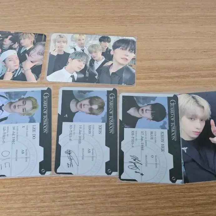 원어스 포카 시그 앨범 포토카드 서호 이도 건희  환웅 시온