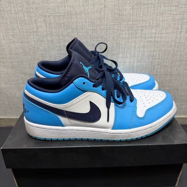 [BUNJANG] Jordan 1 Low Dark Powder Blue (Size 255) / [A급/풀구성] 조던1 로우 다크파우더 블루 255