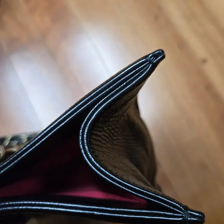 [BUNJANG] Chanel Black Leather Shopper Chain Tote Bag / 샤넬 블랙 레더 쇼퍼백 체인 토트백