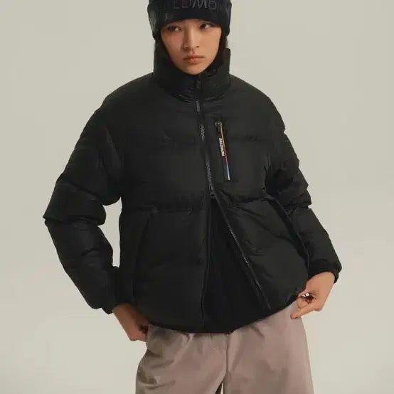 [BUNJANG] Salomon Contour Down Jacket Black Women's / 살로몬 컨투어 다운 자켓 블랙 여성s