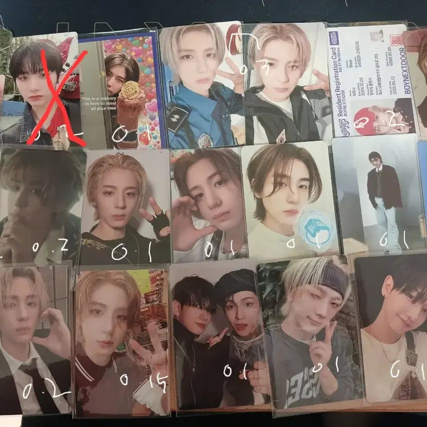 급처) 보이넥스트도어 포카 이한태산성호리우운학명재현