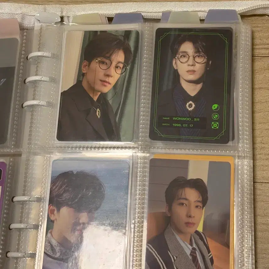 세븐틴 포토카드 포카 일괄 바인더 콜북