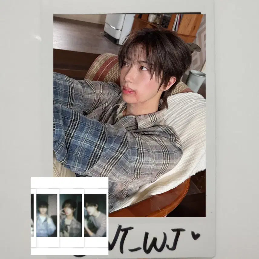 크래비티 원진 싸폴 싸인 폴라 사인 폴라로이드