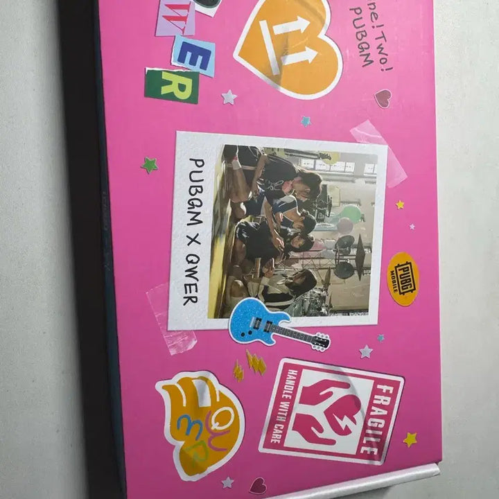 PUBG X QWER 콜라보 굿즈