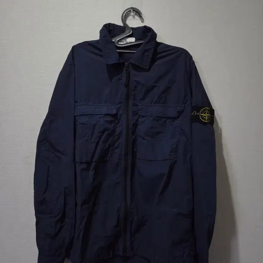 [BUNJANG] Stone Island Nylon Pocket Overshirt (Size M) / 정품 스톤아일랜드 나일론 포켓 오버셔츠 상태굳 95/M