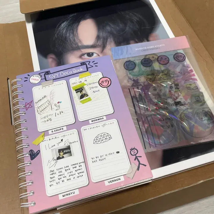 [BUNJANG] Seventeen Mingyu D'Festa Deco Book / 세븐틴 민규 데코북 디페스타 ver