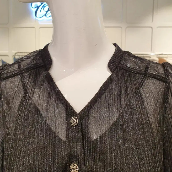 [BUNJANG] TIME Glitter Pleats Dress (Size 55) / 쥬크 글리터 플리츠 원피스 55사이즈(타임 TIME)