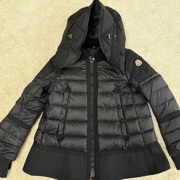 [BUNJANG] Moncler Womens Black Padded Jacket Size 1 55 66 / 몽클레어 여성 블랙 패딩 자켓 -사이즈 1 -55-66