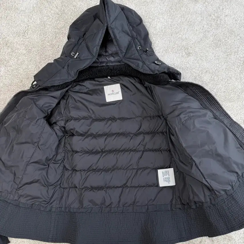 [BUNJANG] Moncler Womens Black Padded Jacket Size 1 55 66 / 몽클레어 여성 블랙 패딩 자켓 -사이즈 1 -55-66