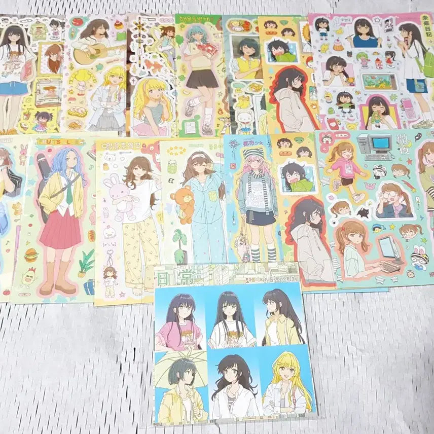 [BUNJANG] Twice 20s Sticker Bundle Set / 단종스티커포함 일괄 원가,수수료x) 콩젤리님 트웬티 통판 스티커 양도해요