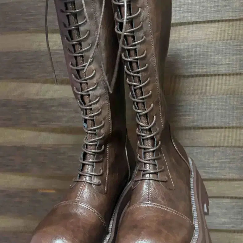 [BUNJANG] Long Boots (Size 240) / 롱부츠 워커(240) 새상품