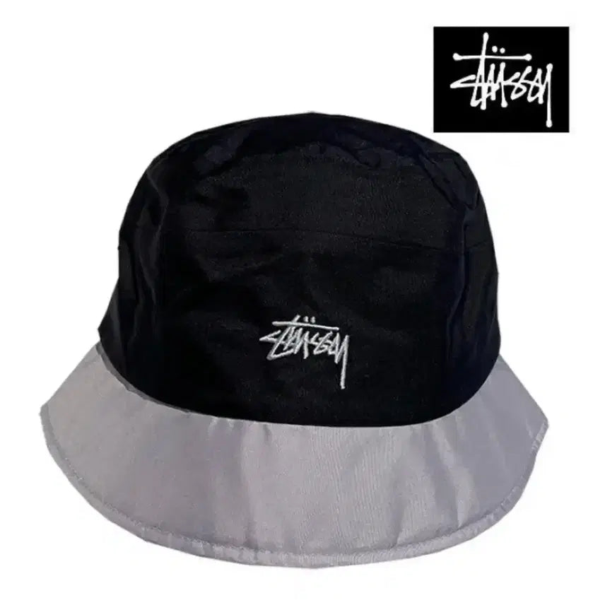 [BUNJANG] Stussy Outdoor Panel Bucket Hat Black / 스투시 아웃도어 패널 버킷햇 모자 블랙