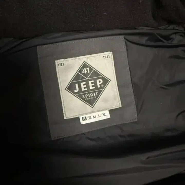 [BUNJANG] Jeep Charcoal Padded Vest / 새상품)지프 패딩 조끼 차콜 s/정가 10만원대