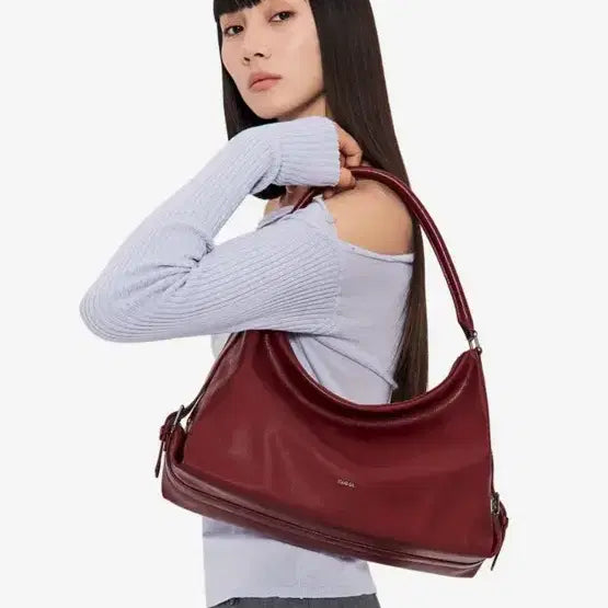 [BUNJANG] Stand Oil Mushy Bag Red Wine / 스탠드 오일 머쉬백 mushy bag 레드와인