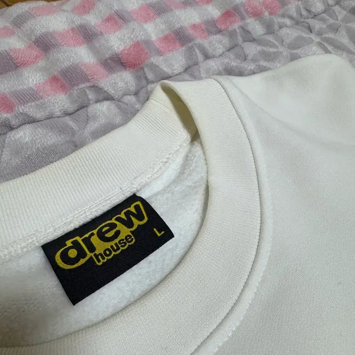 [BUNJANG] Drew House Mascot Crewneck White / 급처) [L] 드류하우스 drew house 마스코트 크루넥 화이트