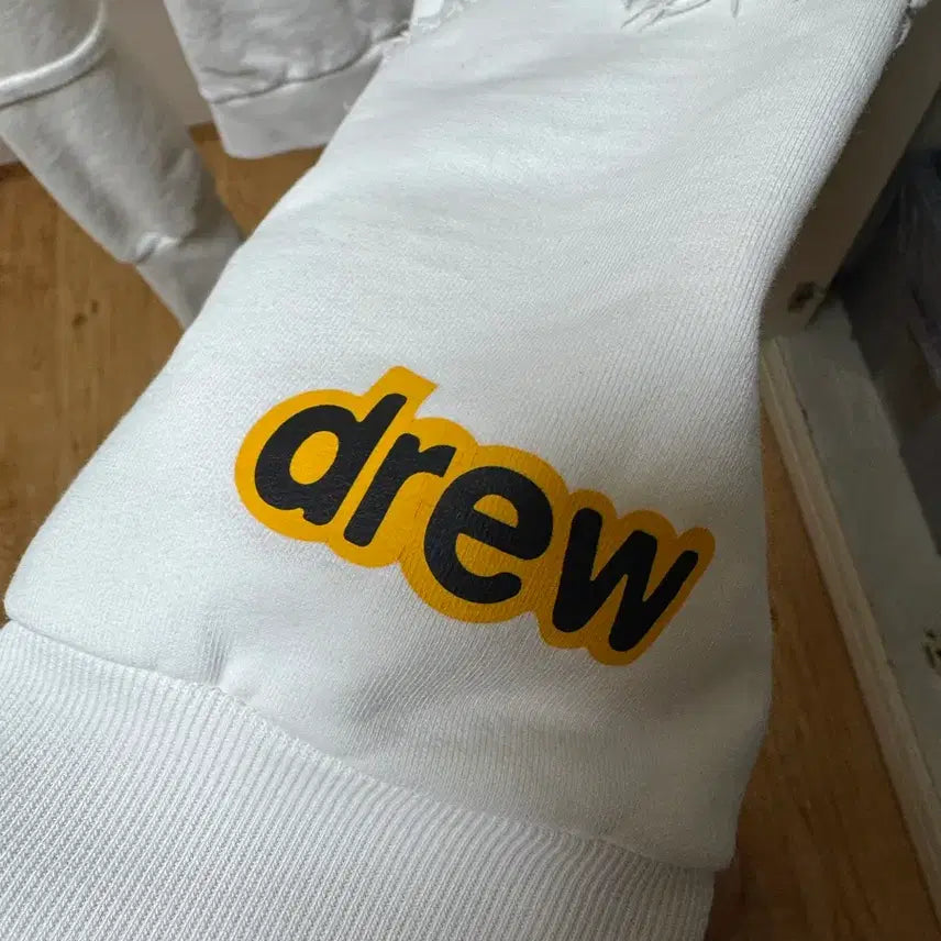 [BUNJANG] Drew House Mascot Crewneck White / 급처) [L] 드류하우스 drew house 마스코트 크루넥 화이트