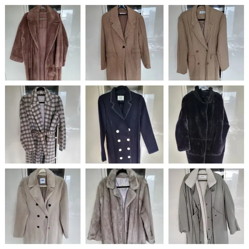 [BUNJANG] Long Wool Coat, Long Field Jacket, Fur Jacket / 고퀄울롱코트.롱야상점퍼.퍼자켓