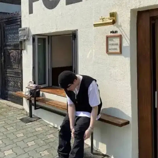 [BUNJANG] Untitledd I'LL Nylon Bootcut / 언타이틀드 아이딜 나일론 부츠컷