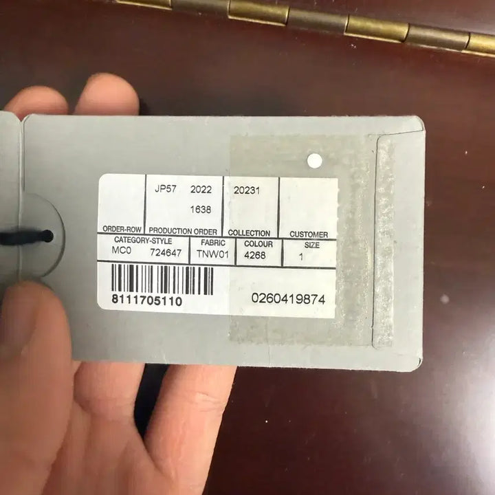 [BUNJANG] Balenciaga Oversized Denim Jacket / 발렌시아가 오버사이즈 자켓(데님)