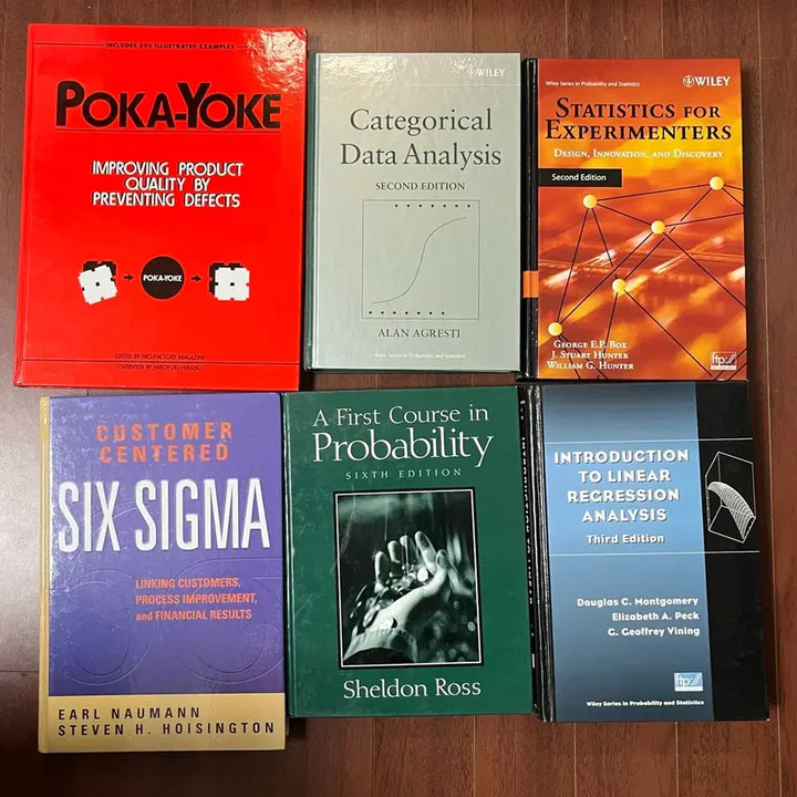 [BUNJANG] Statistical Data Books Bundle Set / 통계, 데이터 관련 원서 모음(정가 10~20만 원대)