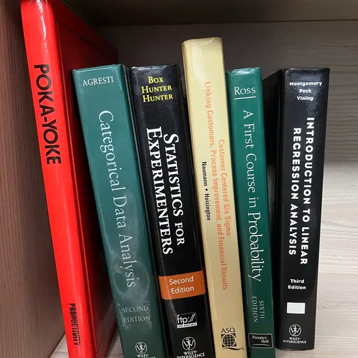 [BUNJANG] Statistical Data Books Bundle Set / 통계, 데이터 관련 원서 모음(정가 10~20만 원대)