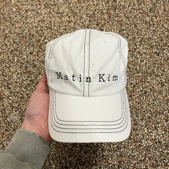 [BUNJANG] Matinkim Stitch Ball Cap / 130 마뗑킴 스티치 볼캡 모자