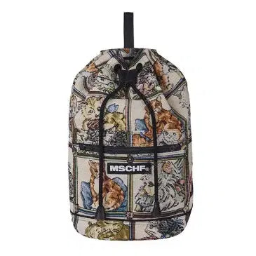 [BUNJANG] Mischief Cat Draw Backpack / 미스치프 캣드로우 백팩