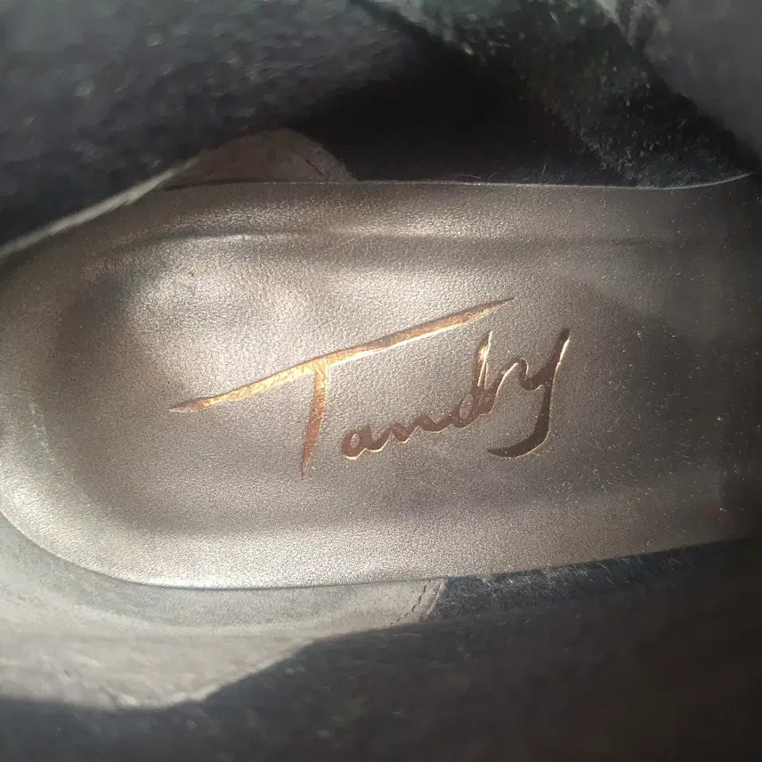 [BUNJANG] TANDY 245 Leather Long Boots (with Sole Reinforcement) / 탠디(TANDY) 정품 안감 기모 가죽 롱부츠 245 (밑창보강/박스)