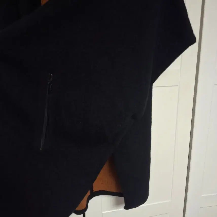 [BUNJANG] VOV Raccoon Fur Cape Coat One Size / 택포/VOV 라쿤털 케이프 코트 (프리사이즈