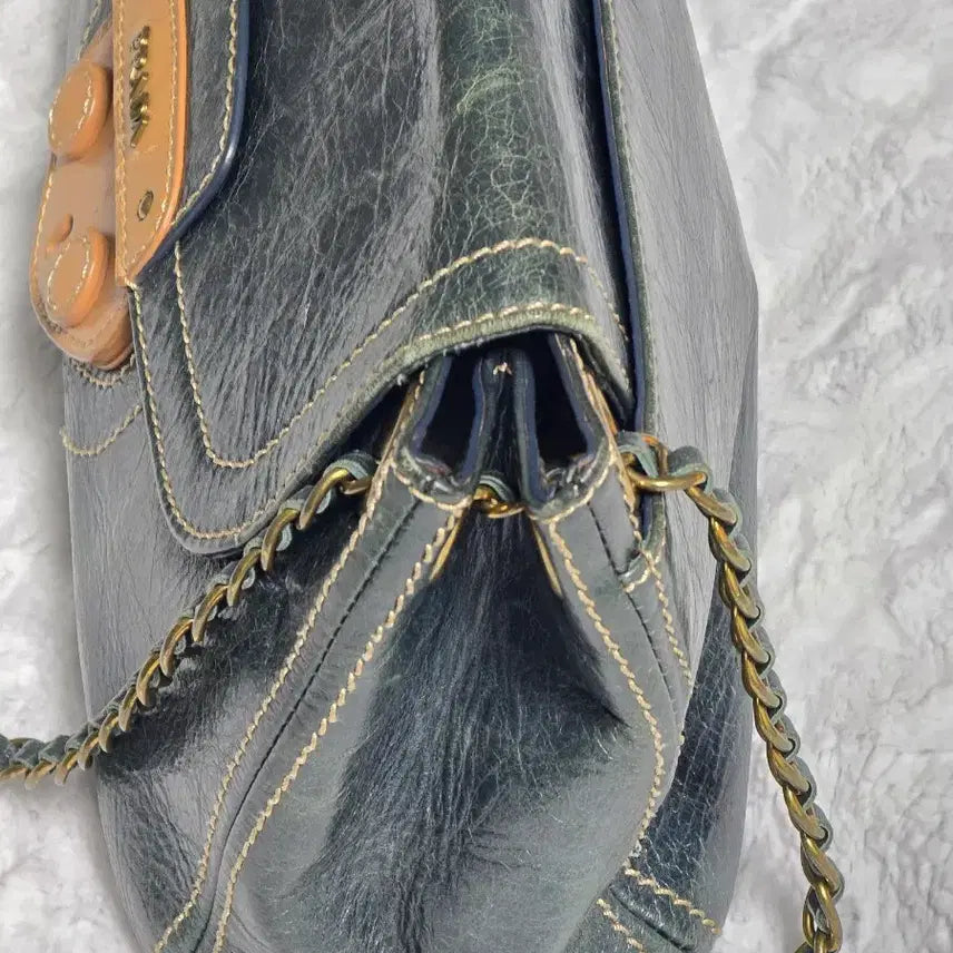 [BUNJANG] Prada Vitello Shine Chain Bag / 프라다 가방 비텔로 샤인 체인백 숄더백 크로스백 (정품)