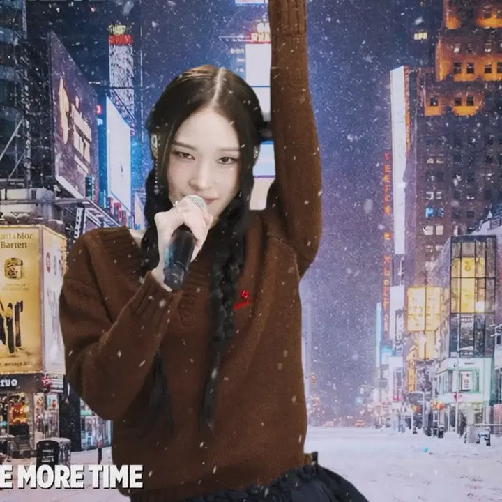 [BUNJANG] Wool V-Neck Knit (Brown) / (새상품)[6,8,10] 슈슈통 25fw 울 브이넥 니트/브라운