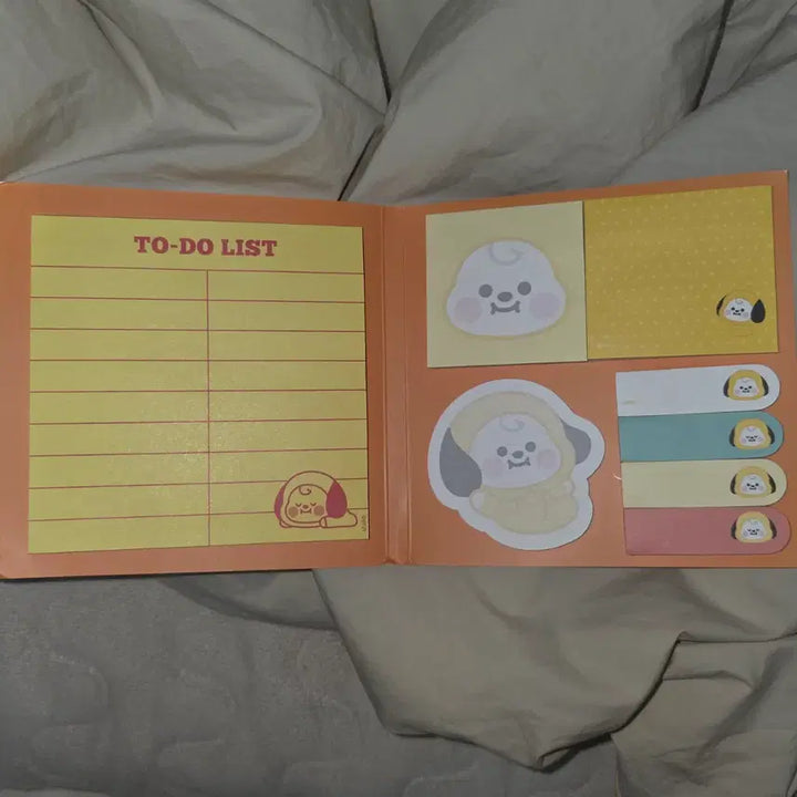 bts 방탄 지민 BT21 치미 메모패드 포스트잇 memo pad 노트북