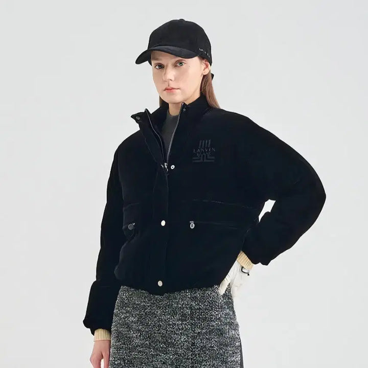 [BUNJANG] Lanvin Velvet Goose Down Padded Jacket / 랑방 벨벳 구스다운 패딩 한섬