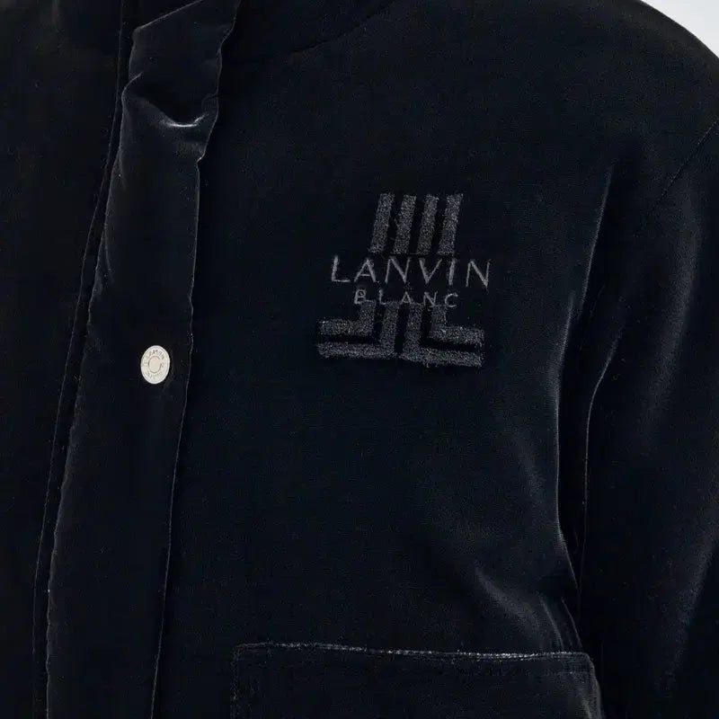 [BUNJANG] Lanvin Velvet Goose Down Padded Jacket / 랑방 벨벳 구스다운 패딩 한섬