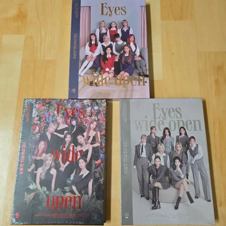 트와이스 Eyes wide open 앨범 3종 (미개봉)