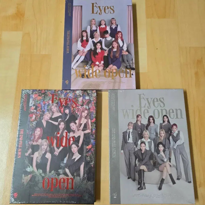 트와이스 Eyes wide open 앨범 3종 (미개봉)