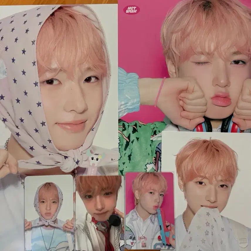 엔시티위시 시즌그리팅 시그 분철 사쿠야